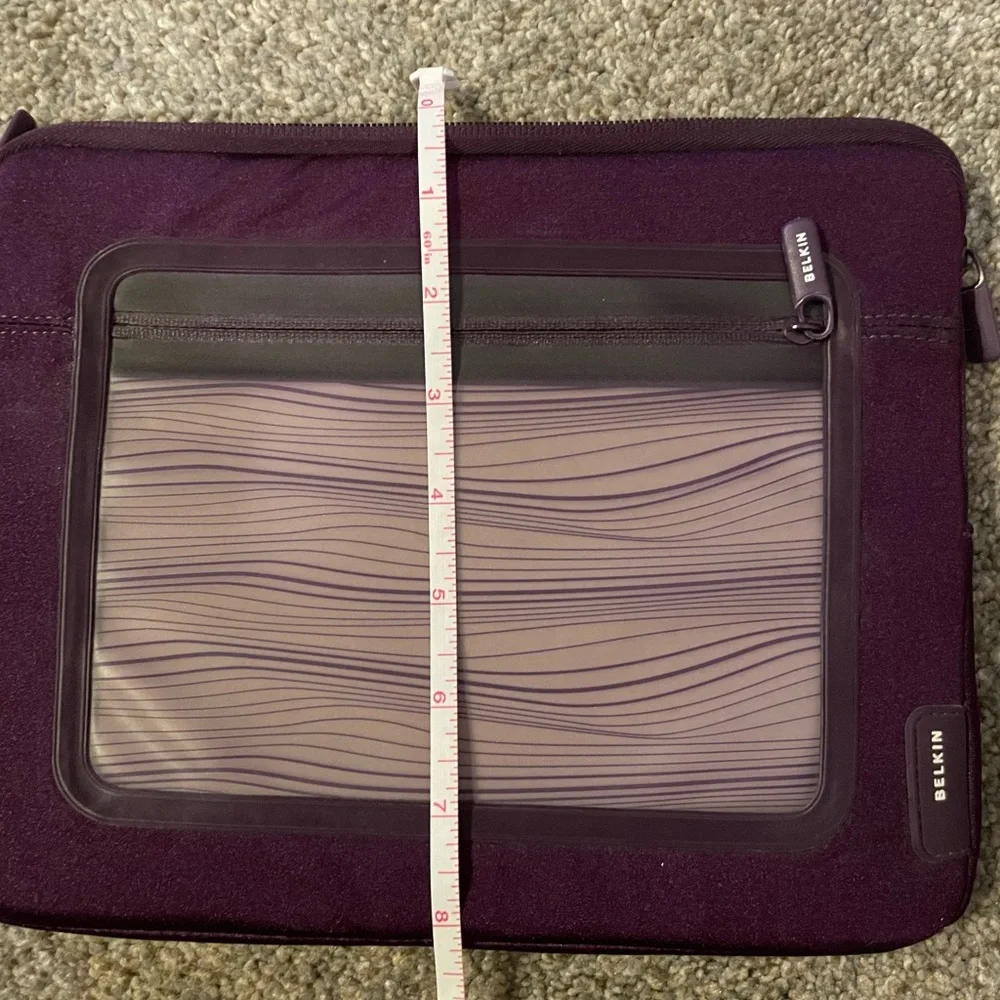 Belkin Tablet Zippered Case, deep plum color. This case was lightly use…